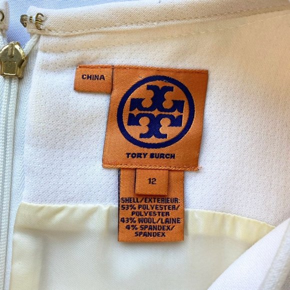 Tory Burch Cream Midi Dress - Picture 7 of 9